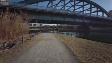 Tokyo Edogawa Koğuşu Bisiklet Kışları