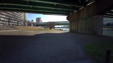 Tokyo Edogawa Koğuşu Bisiklet Kışları