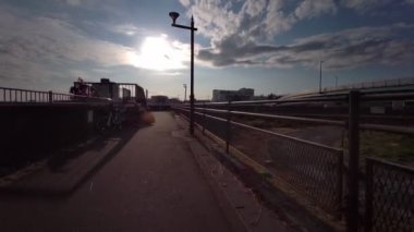 Tokyo Edogawa Koğuşu Bisiklet Kışları