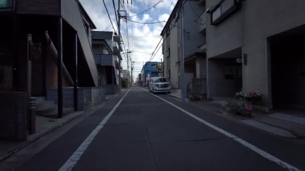Τόκιο Edogawa Ward Ποδηλατικός Χειμώνας — Αρχείο Βίντεο