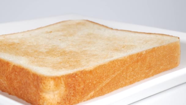 Toast Bread Video Klip — Stock video