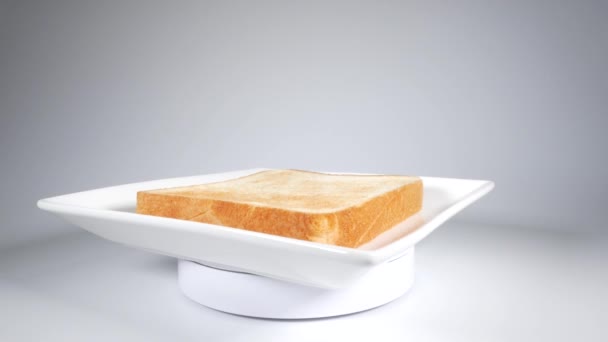 Toast Bread Video Klip — Stock video