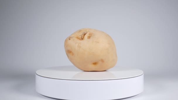 Rauwe Aardappel Korte Videoclip — Stockvideo