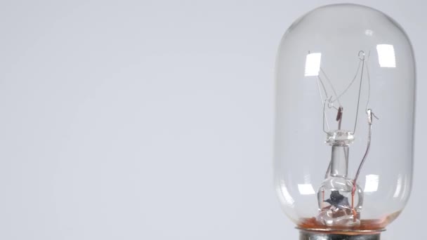 Light Bulb Short Video Clip — Stock Video