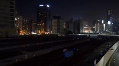 Tokyo Takanawa kapısı gece görüşü 2021 Mayıs