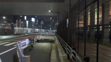 Tokyo Takanawa kapısı gece görüşü 2021 Mayıs