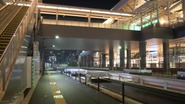 Tokyo Takanawa kapısı gece görüşü 2021 Mayıs