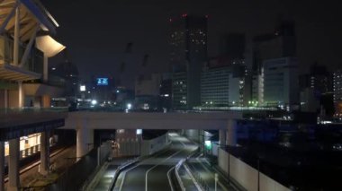 Tokyo Takanawa kapısı gece görüşü 2021 Mayıs