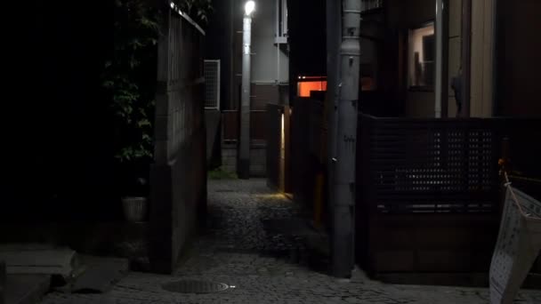 Tokió Kagurazaka Éjszakai Nézet 2021Jún — Stock videók