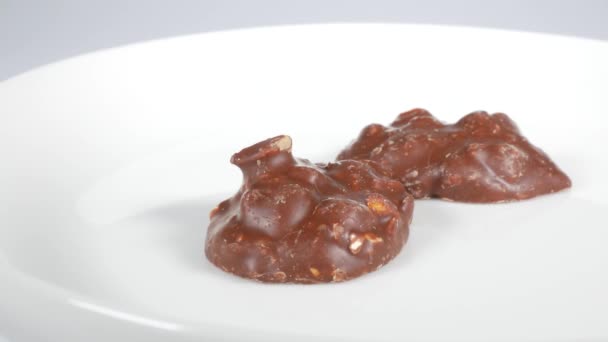 Badem Çikolatası Kısa Video Klibi — Stok video