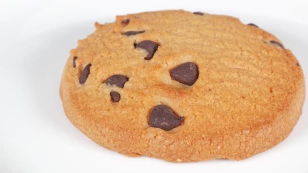 チョコレートチップクッキー 短いビデオクリップ — ストック動画