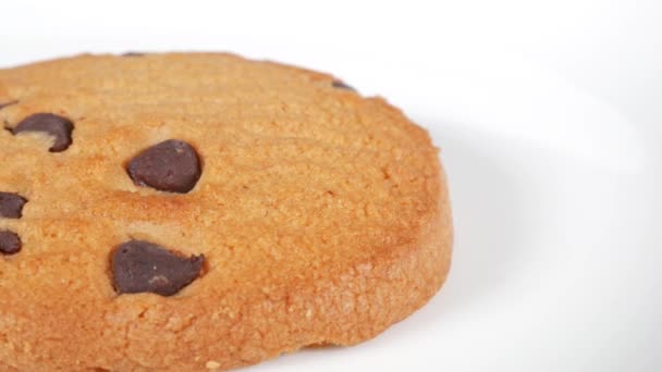 Chocolate Chip Cookies Short Video Clip — Stock Video