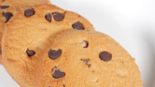 Chocolate Chip Cookies Kurzer Videoclip — Stockvideo