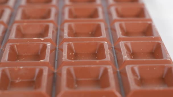 Milk Chocolate Short Video Clip — Stock Video