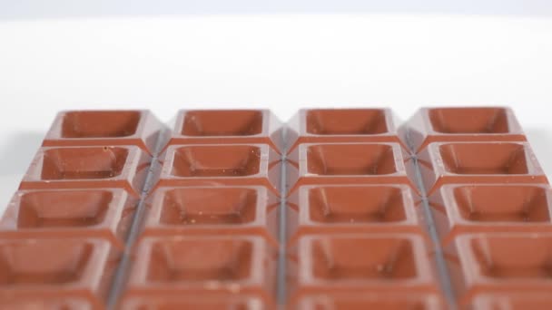 Milk Chocolate Short Video Clip — Stock Video