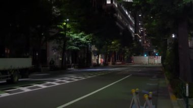 Tokyo Hibiya Yurakucho Gece Manzarası 2021 Haziran