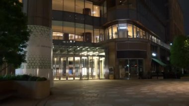 Tokyo Hibiya Yurakucho Gece Manzarası 2021 Haziran
