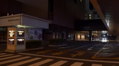 Tokyo Hibiya Yurakucho Gece Manzarası 2021 Haziran