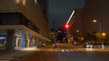 Tokyo Hibiya Yurakucho Gece Manzarası 2021 Haziran