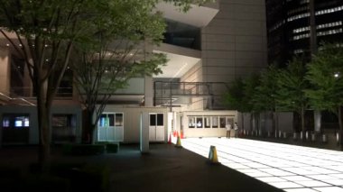 Tokyo Hibiya Yurakucho Gece Manzarası 2021 Haziran