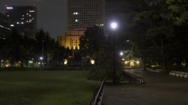 Japonya 'daki Hibiya Parkı, Gece Manzarası