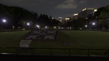 Japonya 'daki Hibiya Parkı, Gece Manzarası