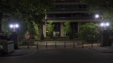 Japonya 'daki Hibiya Parkı, Gece Manzarası