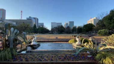 Japonya 'daki Hibiya Parkı, Tokyo Peyzajı