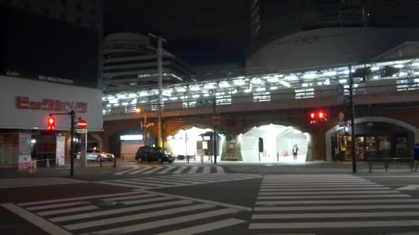 東京日比谷有楽町夜景2021年6月 — ストック動画