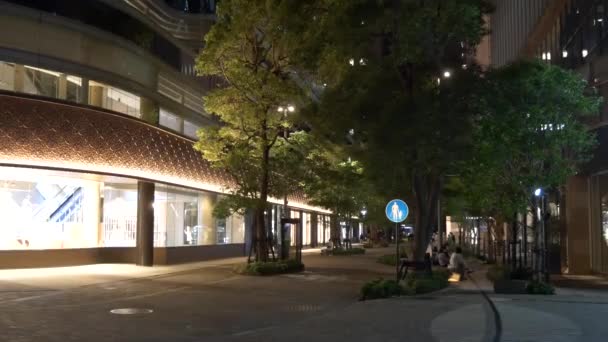 Τόκιο Hibiya Yurakucho Night View 2021Ιουν — Αρχείο Βίντεο