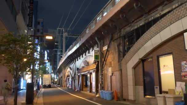 Tóquio Hibiya Yurakucho Night View 2021Jun — Vídeo de Stock