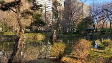 Japonya 'daki Hibiya Parkı, Tokyo Peyzajı