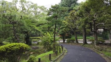 Japonya 'daki Hibiya Parkı, Tokyo Peyzajı