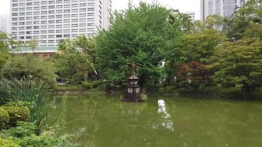 Japonya 'daki Hibiya Parkı, Tokyo Peyzajı