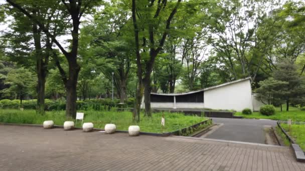 Taman Hibiya Jepang Tokyo Landscape — Stok Video