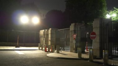 Japon Parlamentosu Ulusal Senato Binası Gece Görüşü