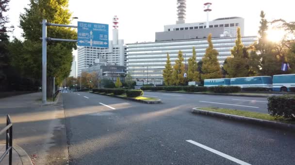 Kasumigaseki Japón Paisaje Tokio — Vídeos de Stock