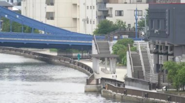 Tokyo Sumida Nehri Peyzajı