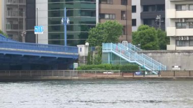 Tokyo Sumida Nehri Peyzajı