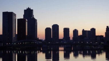 Tokyo Sumida Nehri Peyzajı