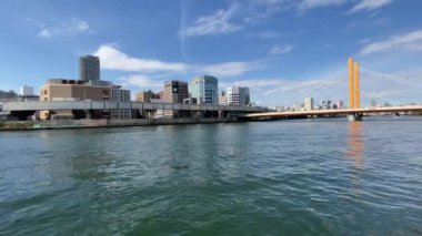 Tokyo Sumida Nehri Peyzajı