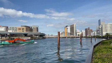 Tokyo Sumida Nehri Peyzajı