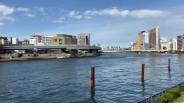 Tokyo Sumida Nehri Peyzajı