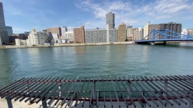 Tokyo Sumida Nehri Peyzajı