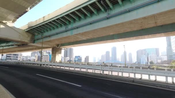 Tóquio Sumida River Paisagem — Vídeo de Stock