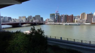 Tokyo Sumida Nehri Peyzajı