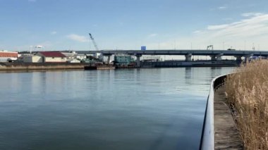 Tokyo Sumida Nehri Peyzajı