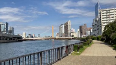 Tokyo Sumida Nehri Peyzajı