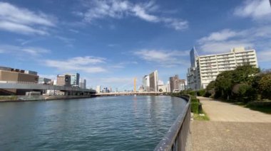 Tokyo Sumida Nehri Peyzajı