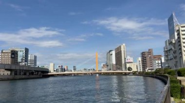Tokyo Sumida Nehri Peyzajı